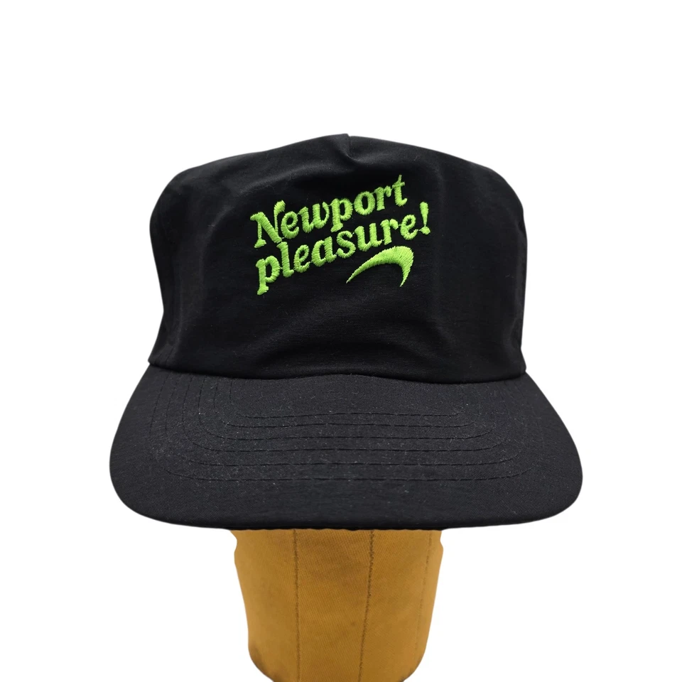 Gorra gorra vintage Newport Pleasure Cigarettes Snapback años 90 fumar Foto 1 de 4