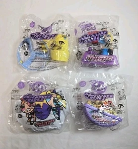 Juego de 4 juguetes de comida para niñas y niños Dairy Queen Power Puff 2001 sellados - Imagen 1 de 11
