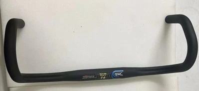 NOS DEDA MAGIC ROAD BIKE DROP HANDLEBARS 31.8 x 43 Vintage Black 1 1/8" - Image 1 of 3