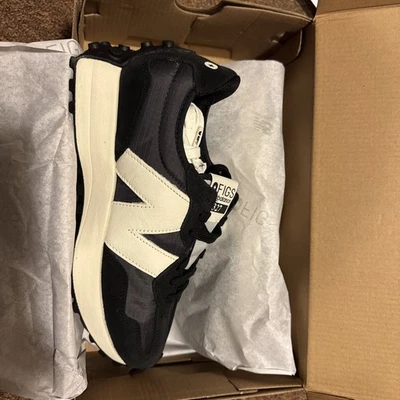 New Balance 327 FIGS Black White Unisex sneakers Men size 7.5/ Women size 9 NEW - Image 1 of 4
