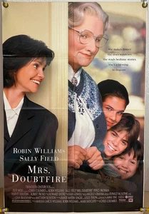 PÓSTER ORIGINAL DE UNA HOJA DE LA PELÍCULA SRS. DUDFIRE DS FF ROBIN WILLIAMS (1993) - Imagen 1 de 1