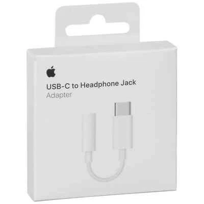 Apple original Adattatore da USB-C a jack cuffie (3,5 mm) ​​​​​​​per iphone 15 - Immagine 1 di 3