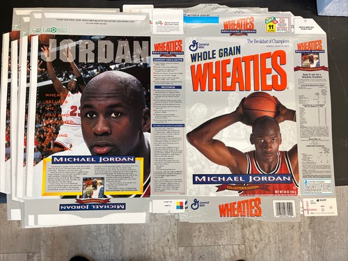 Wheaties Box Lotto di 10 Michael Jordan Collector's Edition (Blats mai sigillati)