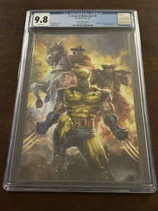 X Lives Of Wolverine 3 Quah Virgin Variant CGC 9.8 White Pages - Picture 1 of 5