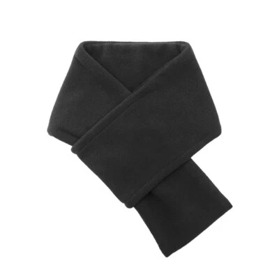 Plush Velvet Winter Warm Solid Cross Scarf Neckerchief Wrap Neck Warmer Shawl ⇘ - Image 1 of 4