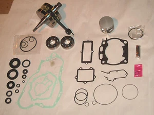 YAMAHA YZ 125 ENGINE REBUILD KIT GASKET BEARINGS PISTON CRANKSHAFT 1996 MOTOR - Picture 1 of 2