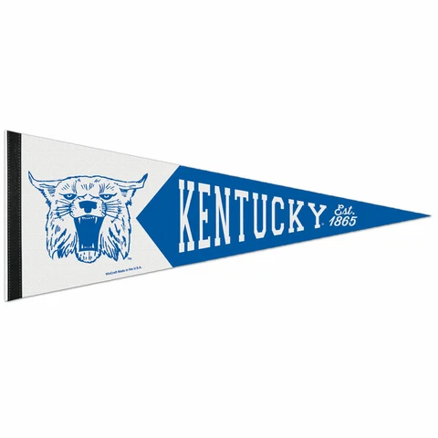 KENTUCKY WILDCATS PREMIUM PENNANT 12"X30" BANNER COLLEGE VAULT NCAA Cover