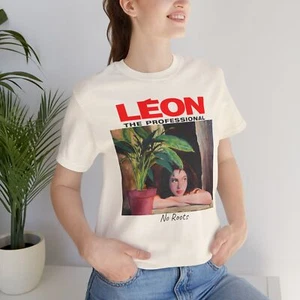 Maglietta Mathilda & Leon’s Algaonema Plant - The Professional Natalie Portman Shirt - Foto 1 di 79