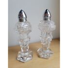 Crystal West Germany Salt and Pepper Shakers