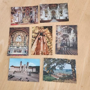 1950s Picture Postcards Switzerland Einsiedeln Unposted 50 - Picture 1 of 6