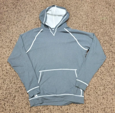 $135 New JOHNNIE-O Hoodie Sweatshirt BENDER Men's MEDIUM M Gray Reverse Stitched - Image 1 of 4
