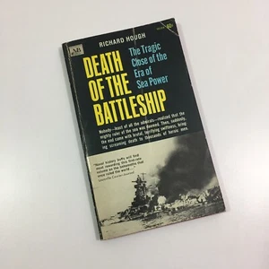 Death of the Battleship Richard Hough 1965 Paperback WWII Pearl Harbor Naval - Picture 1 of 9