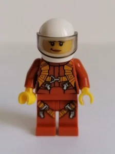 Lego City Figurine Cty0794 - City Jungle Helicopter Pilot Minifigure - Picture 1 of 4