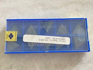 NEW (10 PCS) SUMITOMO TPU432 / TPUN432 - AC10G, TPU CARBIDE INSERTS - Afbeelding 1 van 3