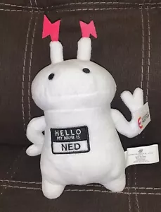 Peluche Hello My Name Is Ned 9 in nuovo con etichette You Are The Spark bianco - Foto 1 di 2