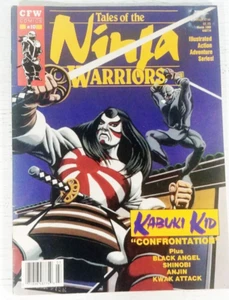 Tales of the Ninja Warriors #10 FN CFW Comics Magazine K48774 March 1989 - Picture 1 of 4