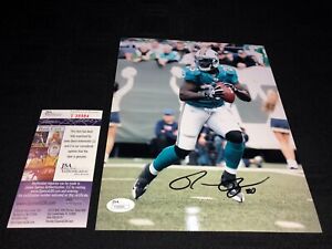 RONNIE BROWN MIAMI DOLPHINS SIGNED 8X10 PHOTO JSA COA T38984 