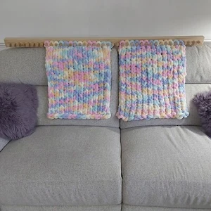 Großer klobiger Deckenwebstuhl 96 cm Dübel 22 mm Abstand 14 mm OB - Bild 1 von 3