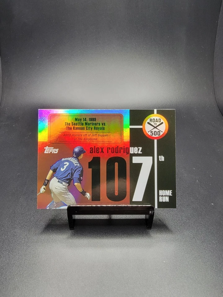 2007 Topps Alex Rodriguez Road to 500 #ARHR107 Alex Rodriguez  - Image 1 of 2