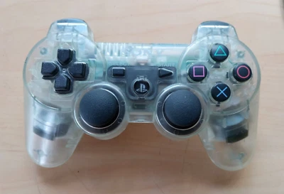 CECHZC2E Crystal Clear Skeleton DualShock 3 Controller Sony PlayStation 3 PS3 - Image 1 of 4