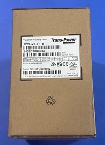 Trans Power TPVG23-3-1-B Variable Frequency Drive New In Box - Picture 1 of 4