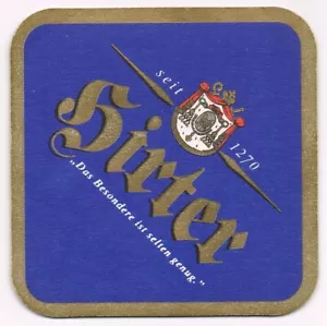 HIRTER BIER - SEIT 1270 - DEUTSCHER PROMO BIERUNTERSETZER - Bild 1 von 2