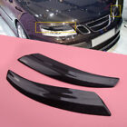 2x Front Headlight Lamp Trim Cover Light Brow Bezel Fit for Saab 9-3 2002-2006 f