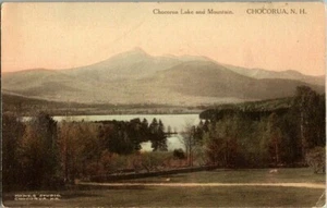 1915. CHOCORUA, NH. CHOCORUA SEE UND BERGE. POSTKARTE KK3 - Bild 1 von 2