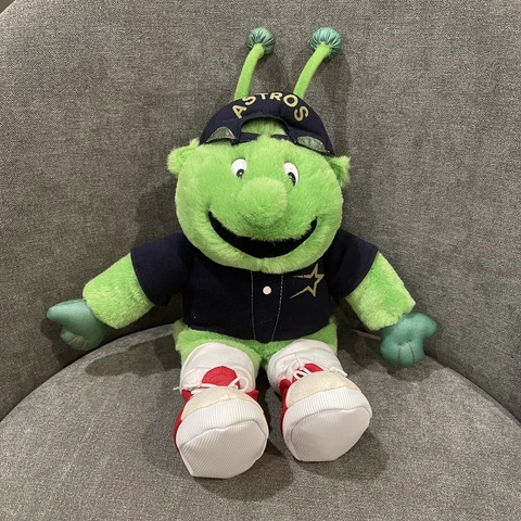 Vintage 90's Astros Orbit Plush By Plush Creations Inc MLB Cover