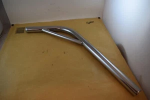 MENG JING Seat post pillar 22,2 mm Layback CR-MO 4130 Old School Bmx chrome NOS - Picture 1 of 10
