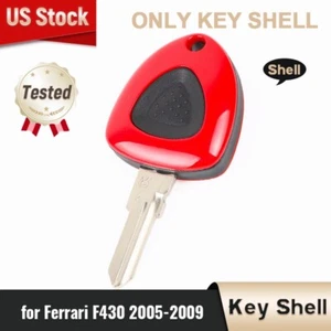 1 Button Remote Car Key Shell Case Fob for Ferrari F430 2005 2006 2007 2008 2009 - Bild 1 von 5