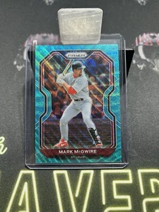 Mark McGwire Teal Wave Prizm - Cardenales de San Luis 2021 No. 58 - Imagen 1 de 2