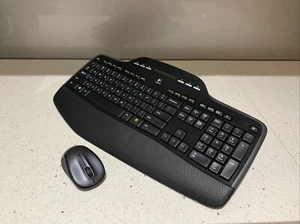Logitech MK710 Wireless Keyboard and Mouse Model YR0059 + UNIFYING RECEIVER - Picture 1 of 12