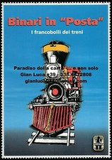 BINARI IN 'POSTA', I FRANCOBOLLI DEI TRENI (Vilmy Montanari - 2004 -