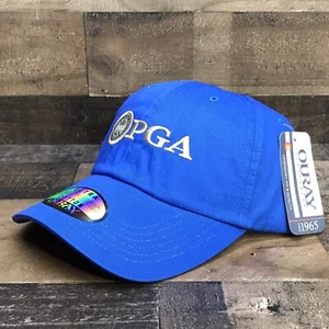 Gorra de Golf PGA Sombrero Azul Adulto Algodón Ajustable Ultra Ligero Ouray *NUEVO CON ETIQUETAS* - Imagen 1 de 9