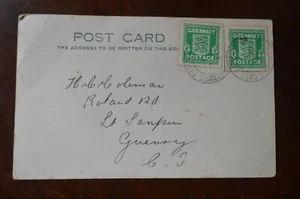 Guernsey German occupation 1st ever island stamp on day of issue 7/4/41 - Picture 1 of 2