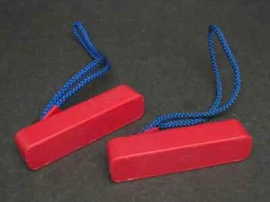 Paquete de 2 correas portadoras de botas de esquí con mango de cable ligero portátil palanca en T - Imagen 1 de 5