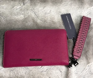 Rebecca Minkoff Tech Geldbörse mit Armband Soft Berry - Bild 1 von 16