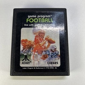 Football CX2625 1978 (Atari 2600) - TESTED - Cartridge Only