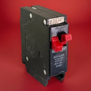 Bryant BD2020 Breaker (BR2020 with Rejection Clip) CTL Compliant 20/20 Amp Red - Picture 1 of 9