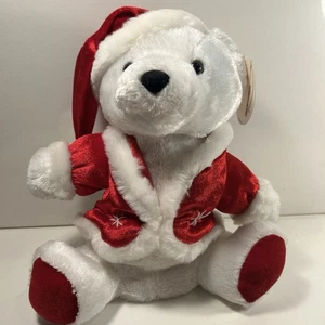 Dan Dee™ Collectors Animated 14" Plush Bear  muscial   Dreaming  White Christmas - Picture 1 of 6
