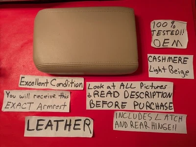 ✅OE 07-17 GM TRAVVERSE OUTLOOK ENCLAVE ACADIA REPOSABRAZOS CONSOLA CENTRAL TAPA CACHEMIR Foto 1 de 4