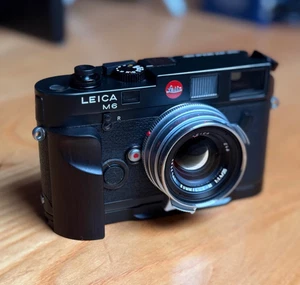 Aluminum Alloy Wood Handgrip For Leica M2 M3 M4 M6 M7 M4P MP MD MD2 MA Camera - Picture 1 of 28