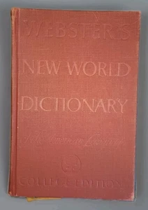 1966 Websters New World Dictionary of the American Language Vintage College Edi. - Picture 1 of 12