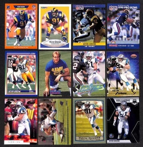 Lot of 40 Different Kevin Greene Cards 1989-2020 Rams Steelers Panthers - Picture 1 of 4