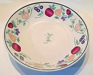 Princess House Orchard Medley Large Pasta – Salad – Fruit - Serving Bowl 12.5" - Picture 1 of 7