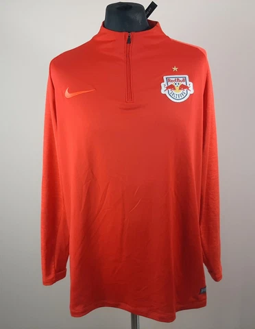 Red Bull Salzburg 2019/2020 NIKE Training Long Sleeve Shirt Mens Size XL Haaland Cover