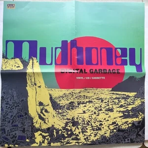 Mudhoney - Digital Garbage Werbe Promo Poster SubPop - Bild 1 von 3