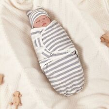 Adjustable Baby Swaddle Wrap Cotton Newborn Wrap Baby Blanket  Unisex Infant