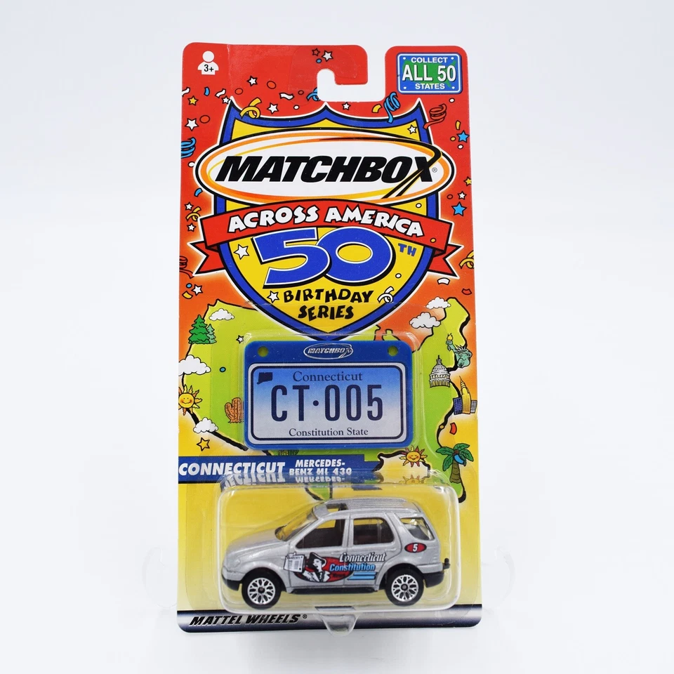 Matchbox Across America 50th Birthday Connecticut CT-005 Mercedes-Benz ML 430 - Image 1 of 3